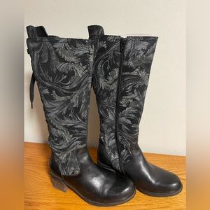 WOLKY Hayden Tall Leather Boot - Size 39